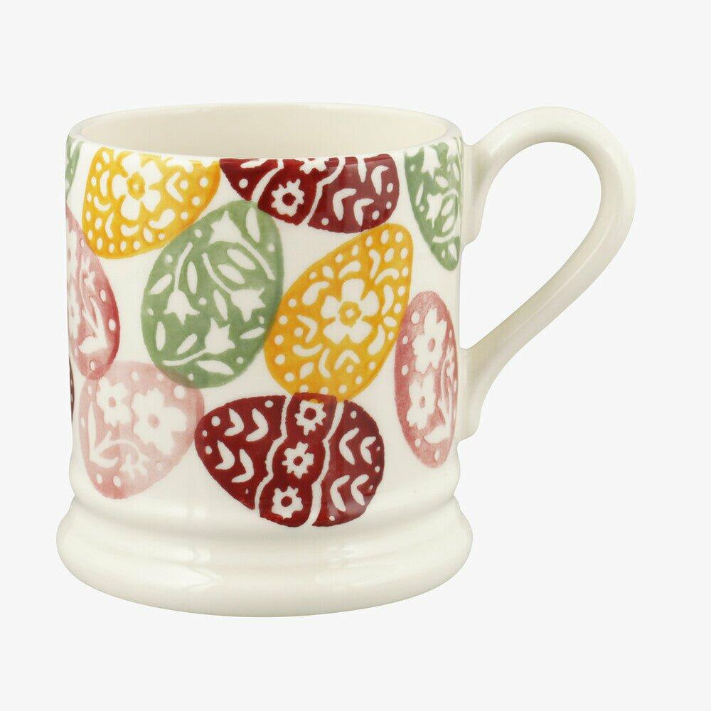Seconds Easter Eggs 1/2 Pint Mug - Unique Handmade & Handpainted English Earthenware Tea/Coffee Mug  | Emma Bridgewater