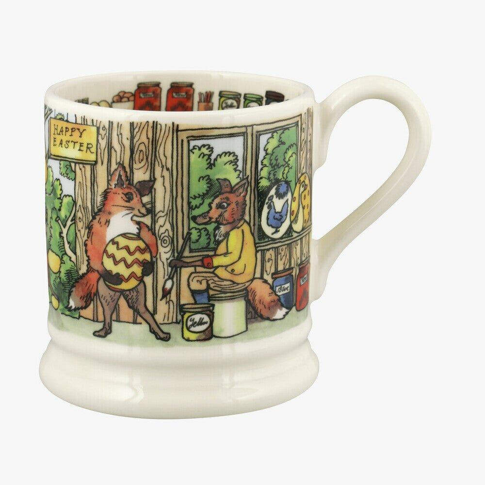 Seconds Easter 1/2 Pint Mug - Unique Handmade & Handpainted English Earthenware Tea/Coffee Mug  | Emma Bridgewater