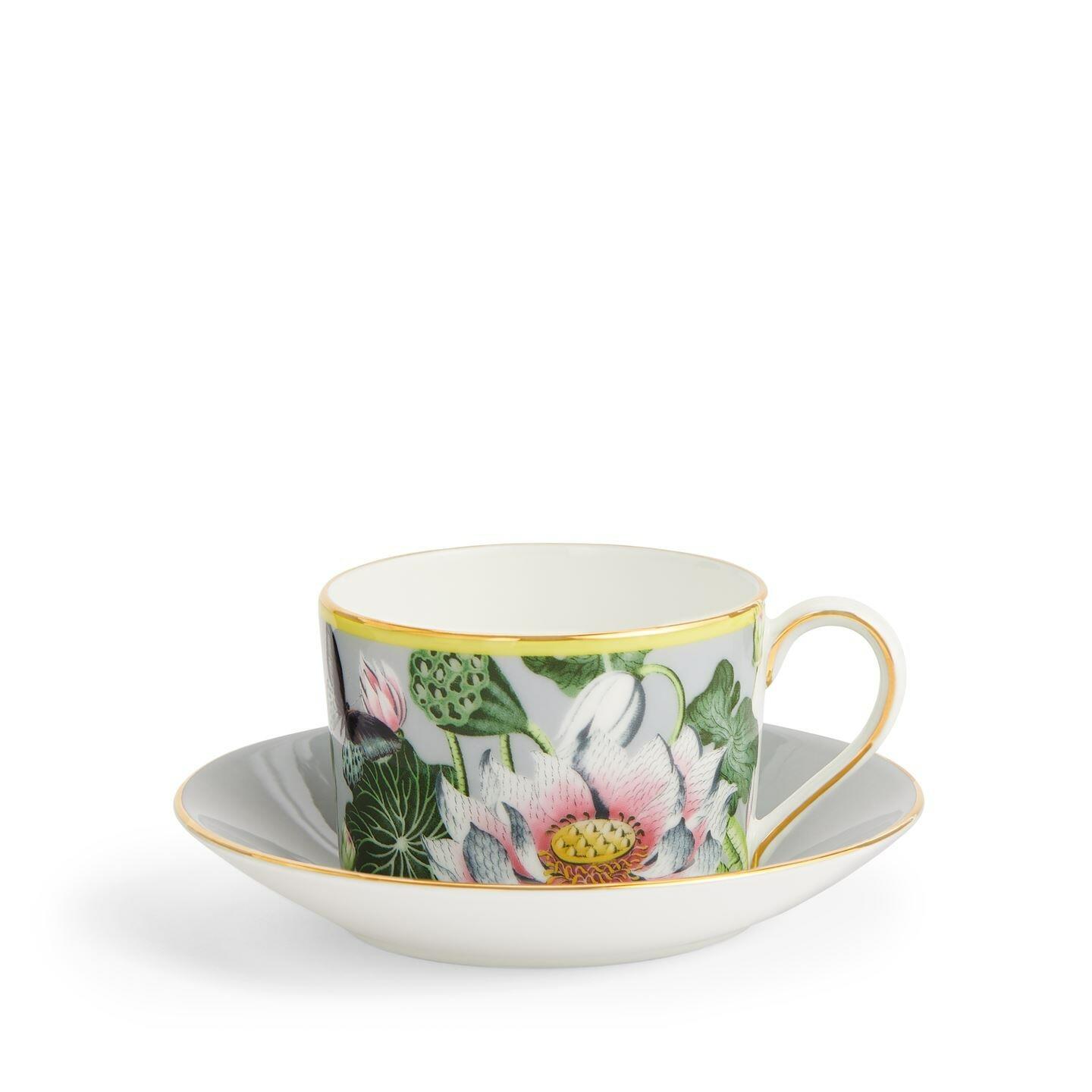 Wedgwood Waterlily Teacup & Saucer