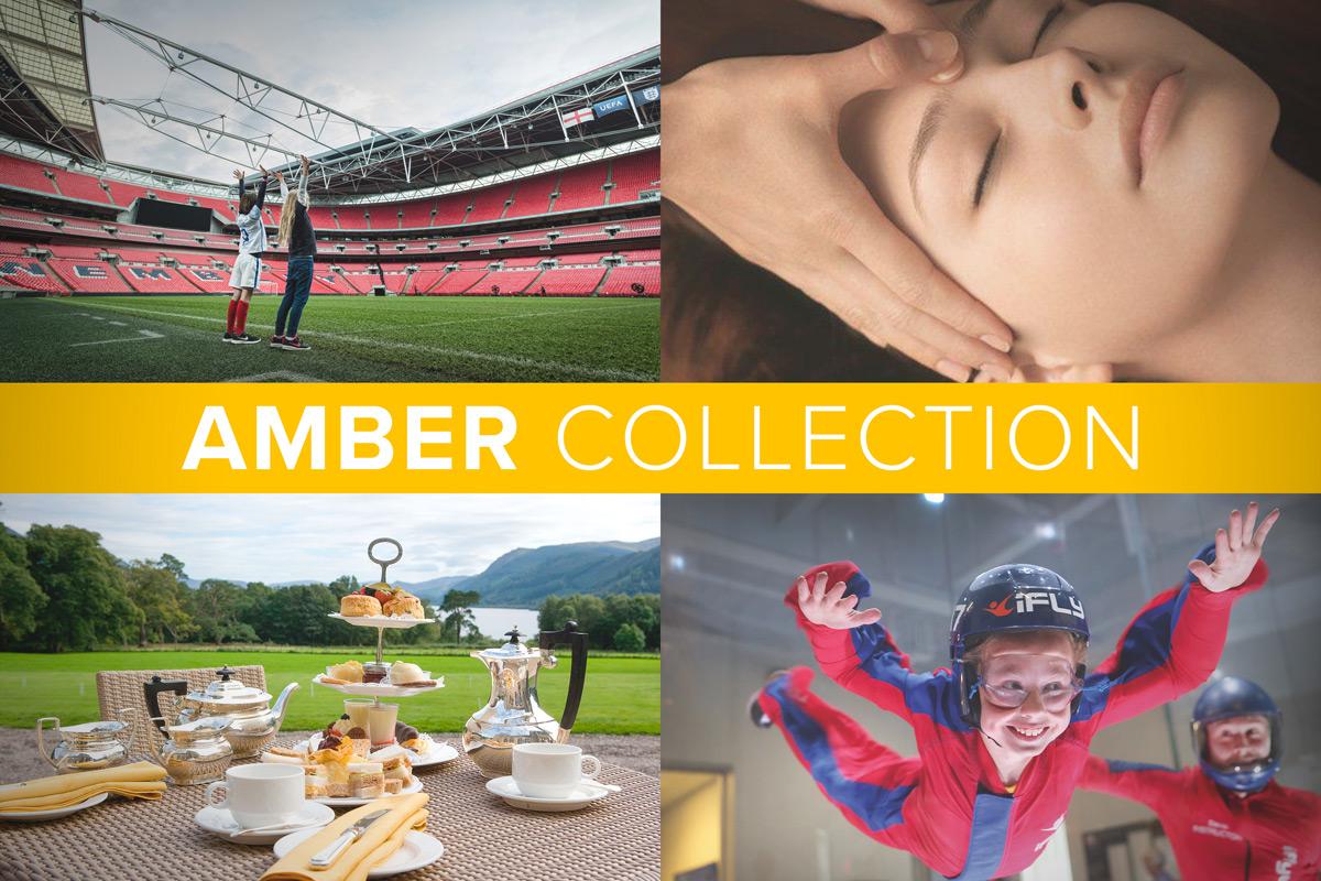 The Amber Collection Gift Voucher Includes Energy Treatments To Red Bus Tours London, Afternoon Teas In Impressive Locations To Glamorous Photo-shoots
