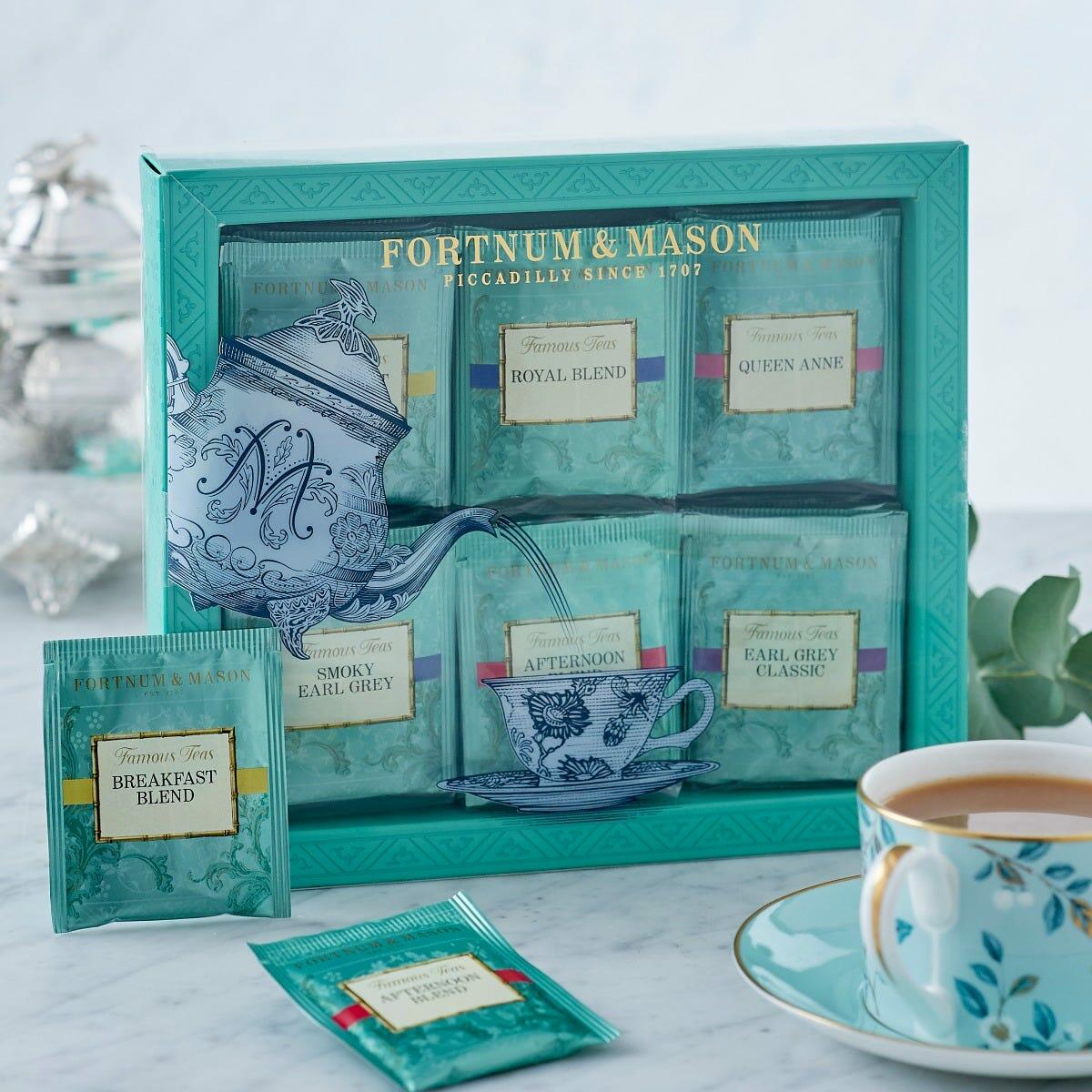 Fortnum & Mason Famous Tea Selection, 60 Tea Bags, 120G