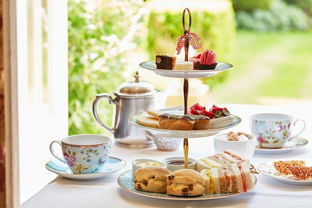 Champagne Afternoon Tea for Two at Ockenden Manor