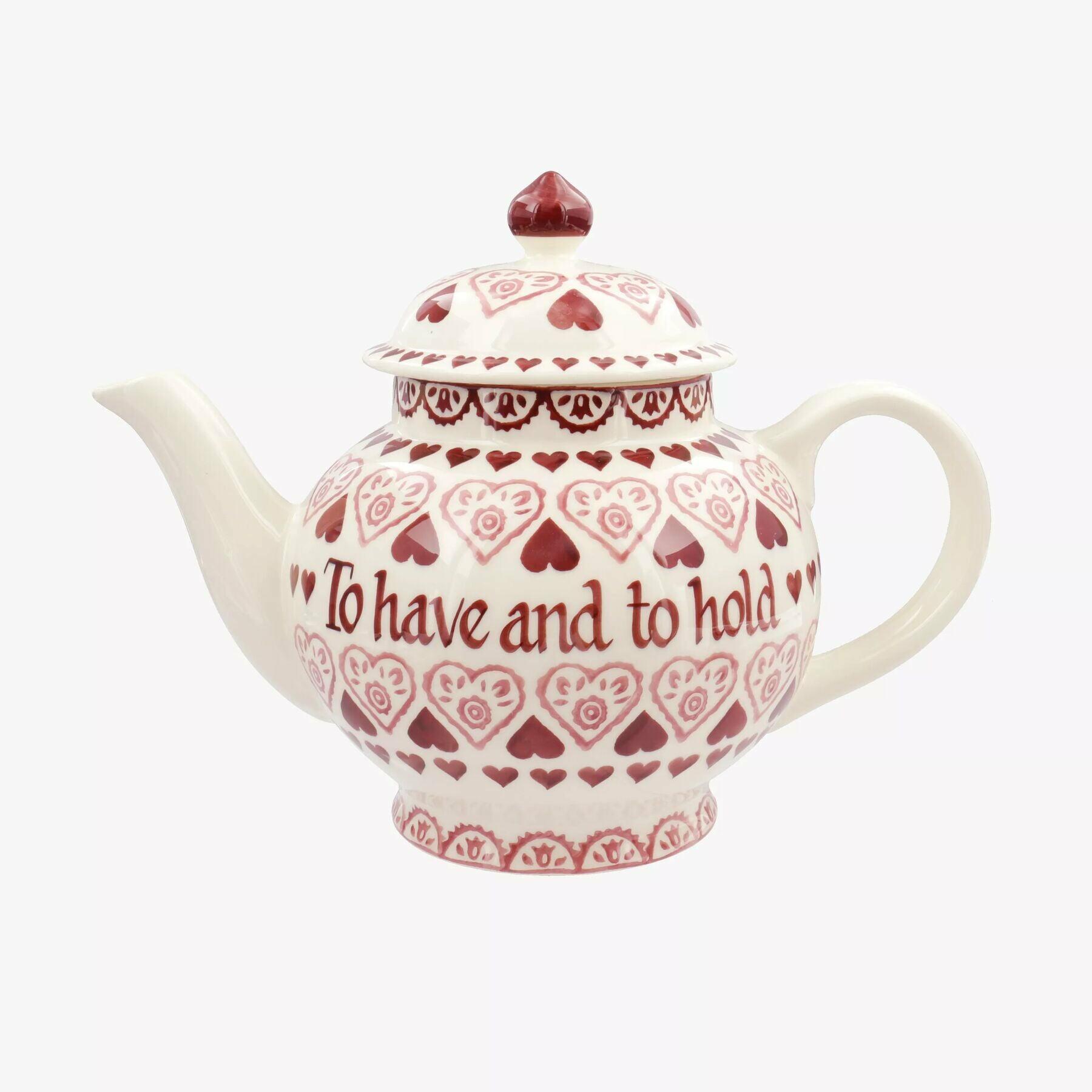 Personalised Sampler 4 Mug Teapot  - Customise Your Own Pottery Earthenware  | Emma Bridgewater