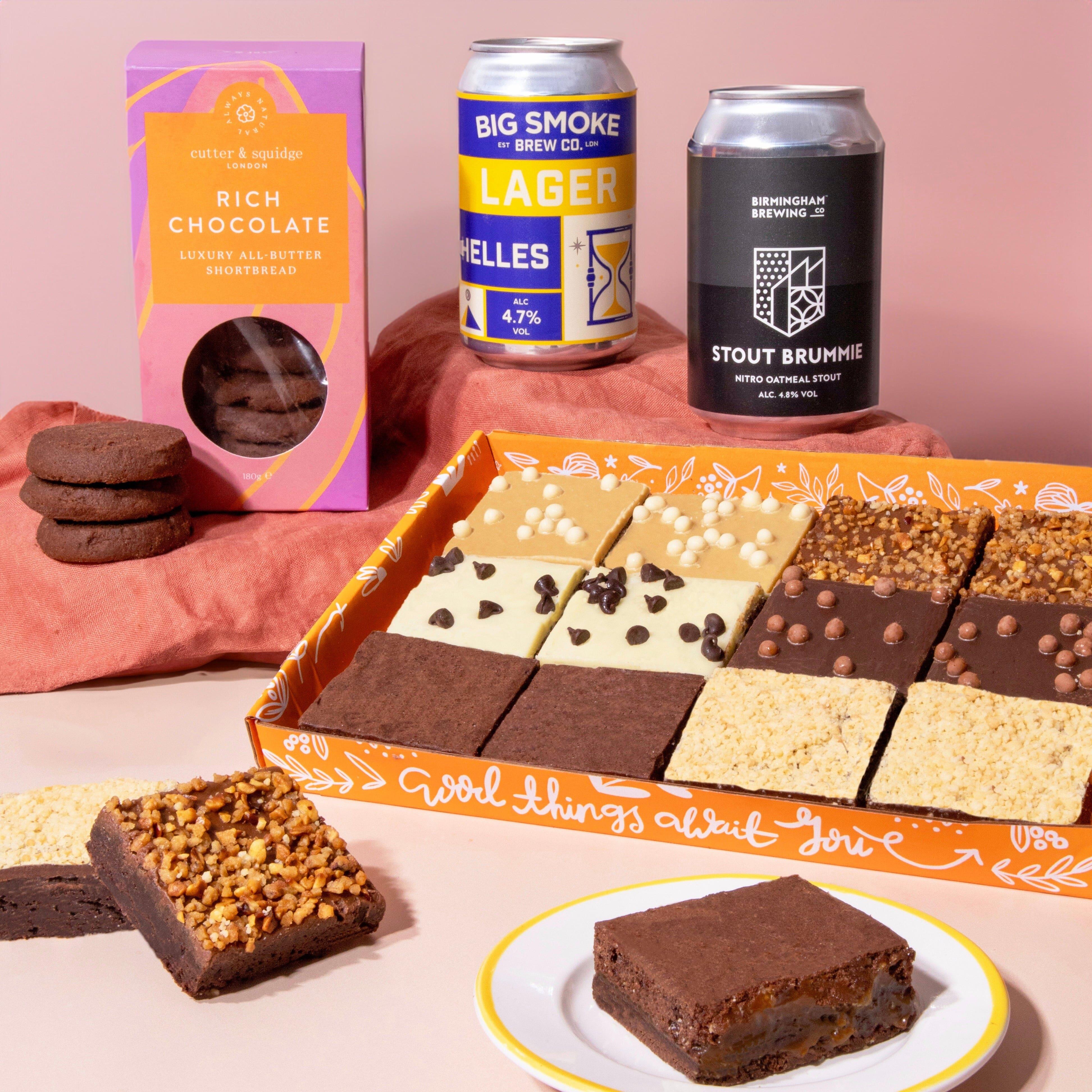 Brownies & Craft Beer Gift Hamper