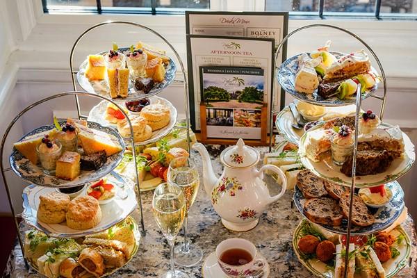 Sparkling Vegan Afternoon Tea for Two at Palm Court Pavilion
