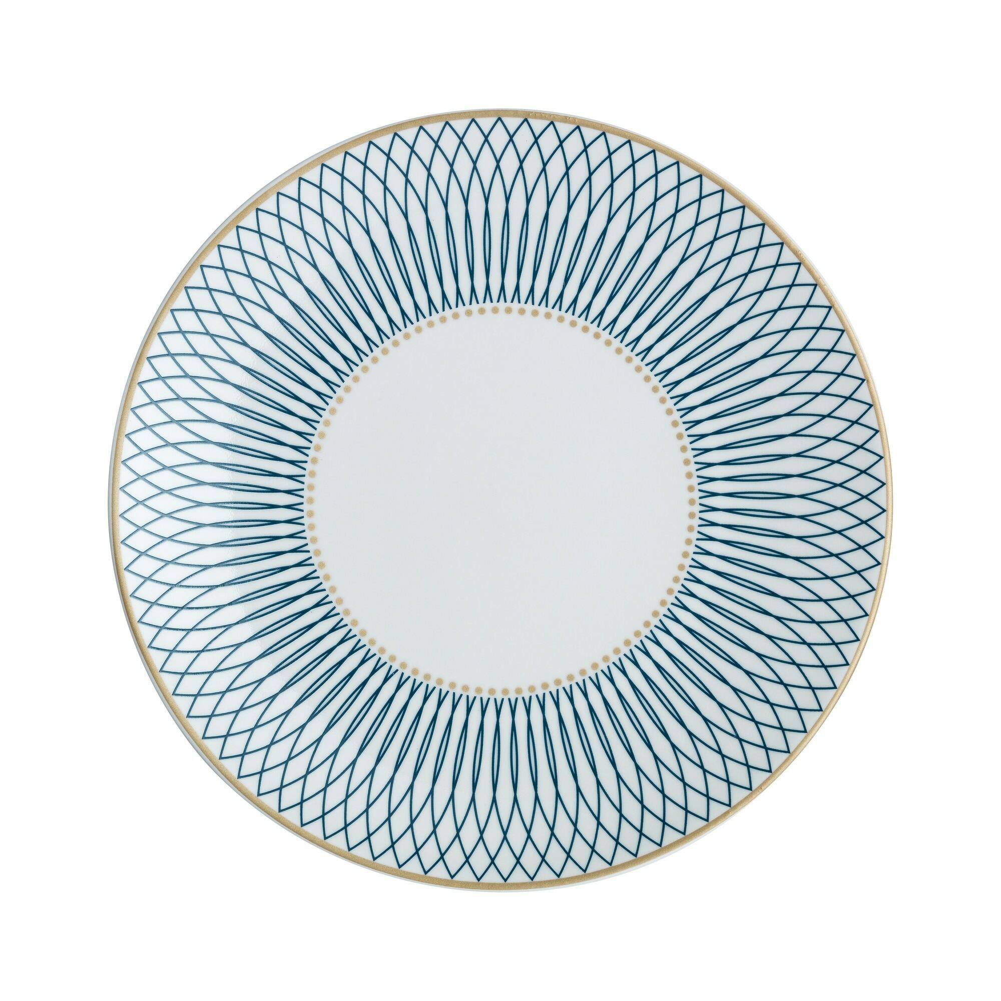 Porcelain Modern Deco Medium Plate