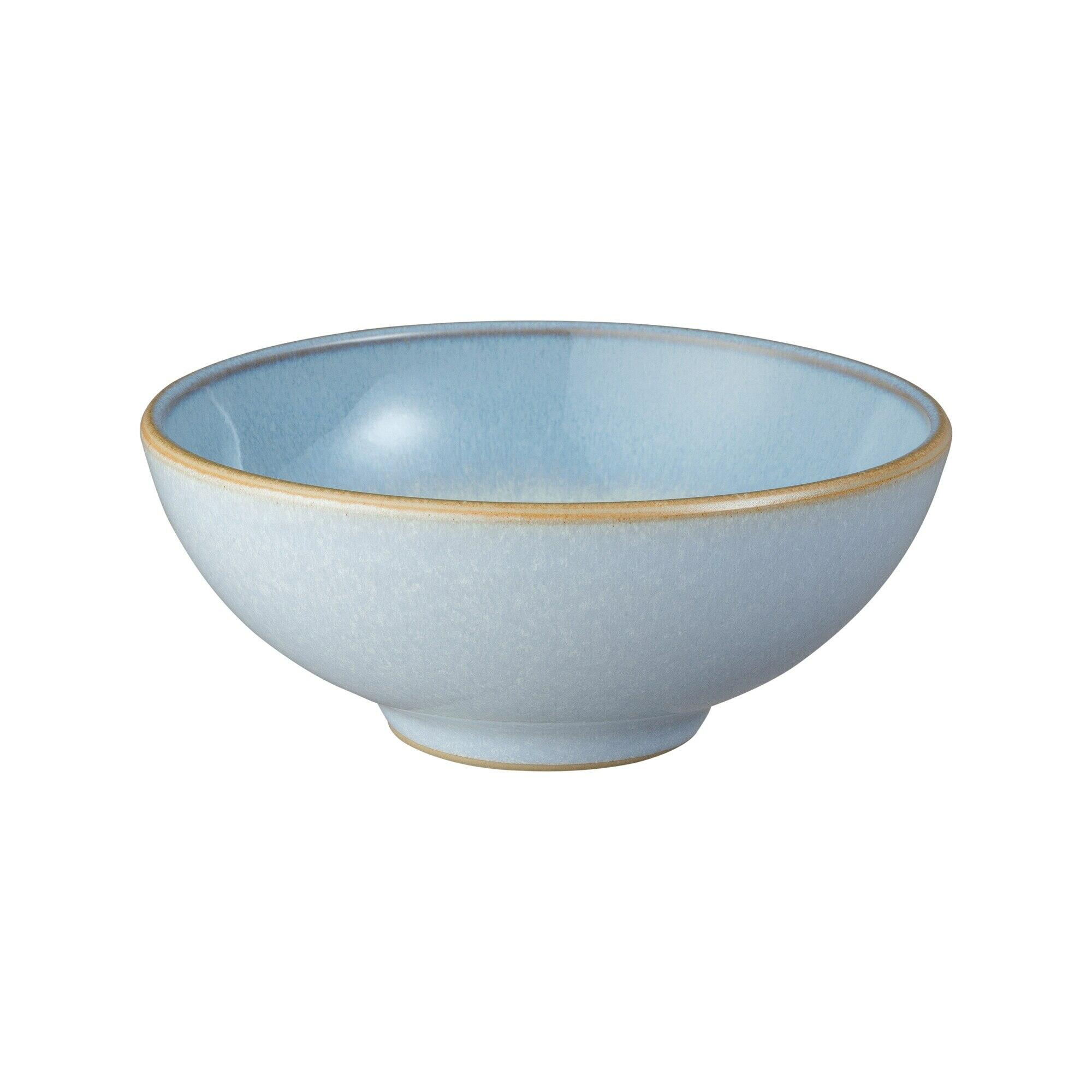 Modus Topaz Blue Curved Small Bowl