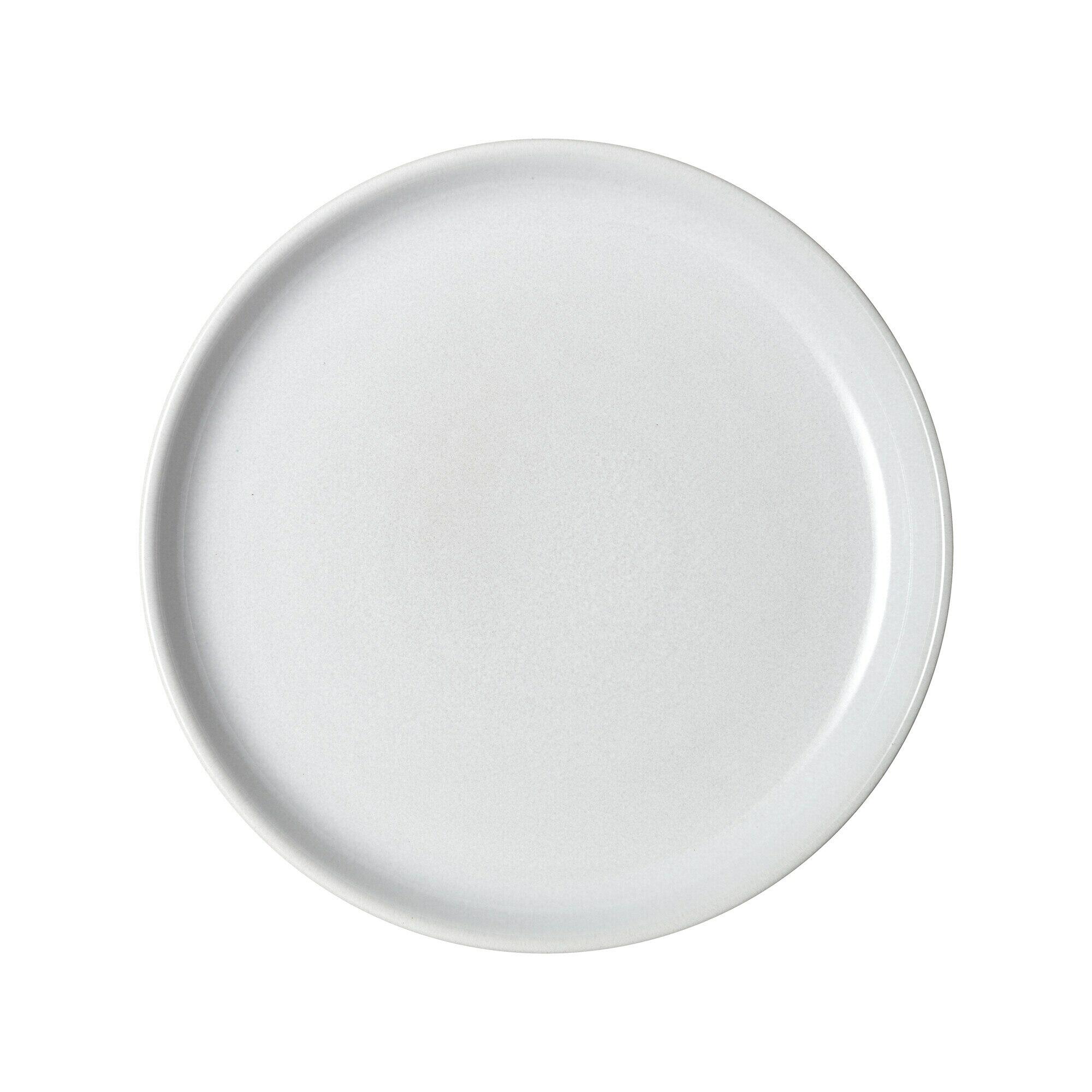 Elements Stone White Medium Coupe Plate