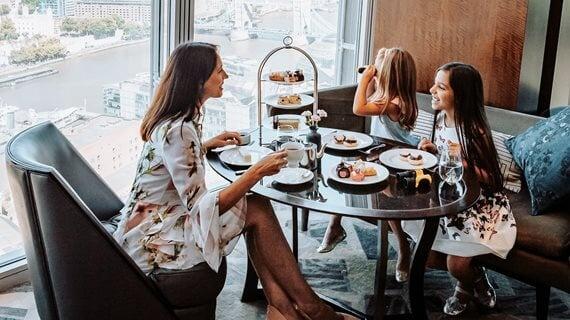 The View for the Shard and Champagne Afternoon Tea at the 5* Luxury Shangri-La