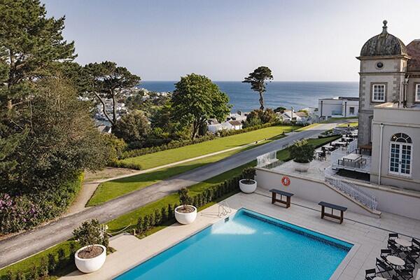 Afternoon Indulgence Spa Day with 50 Minute Treatment and Cream Tea for Two at Fowey Hall - Weekdays