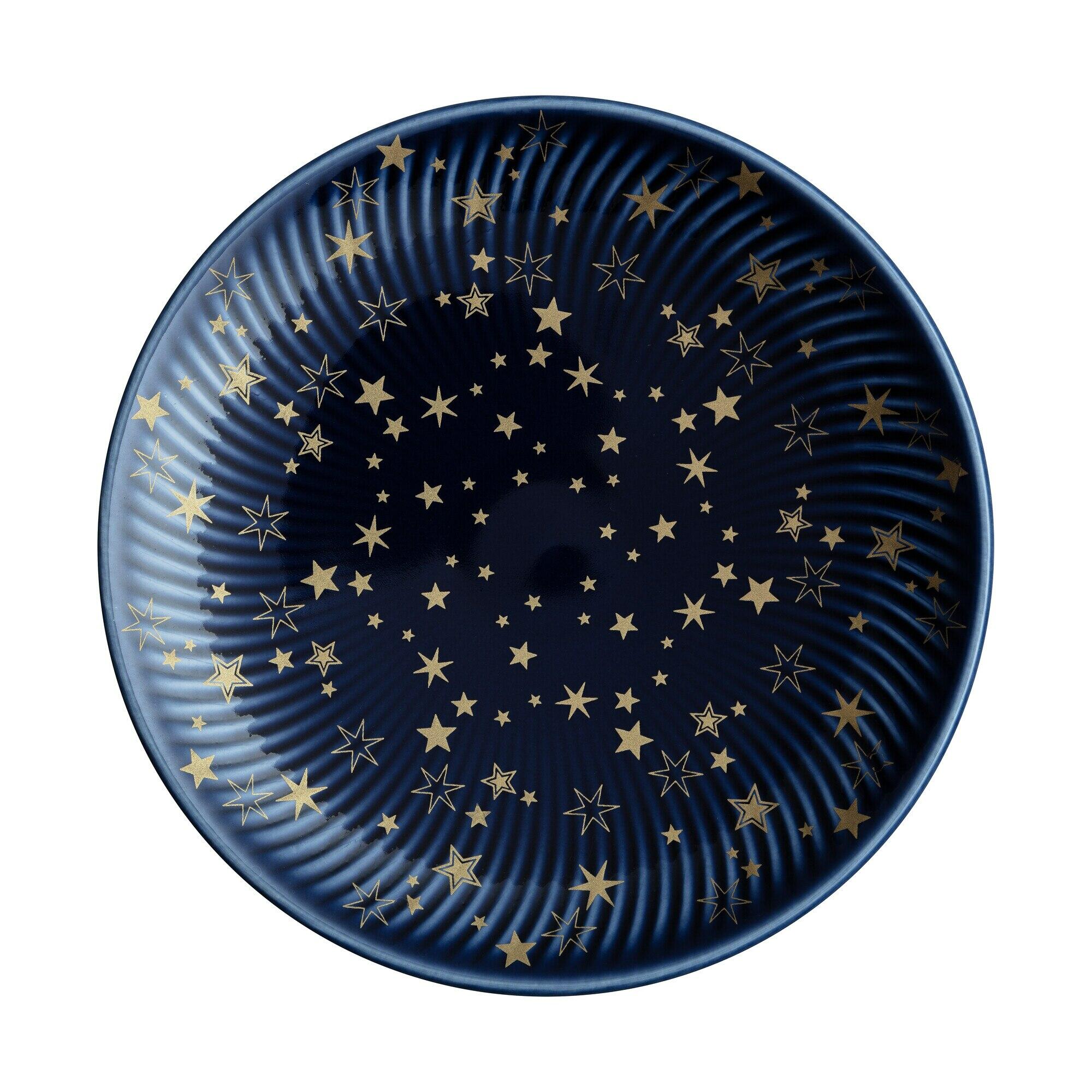 Porcelain Arc Blue Stars Small Plate