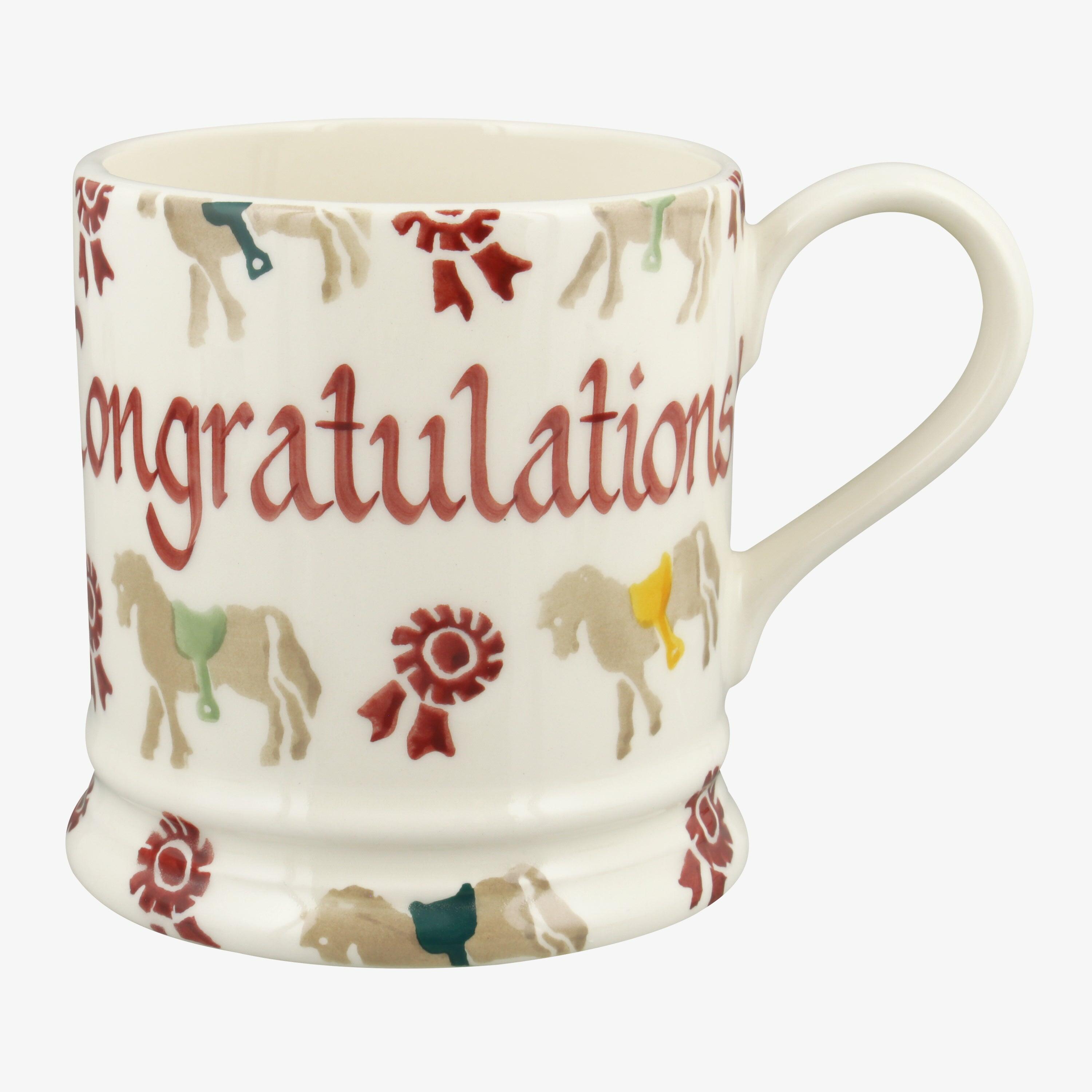 Personalised Pony 1 Pint Mug  - Customise Your Own Pottery Earthenware  | Emma Bridgewater