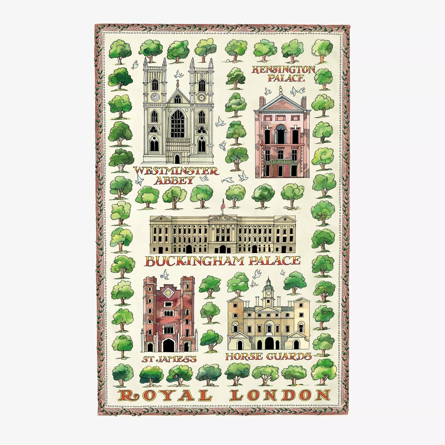 Royal London Tea Towel  | Emma Bridgewater