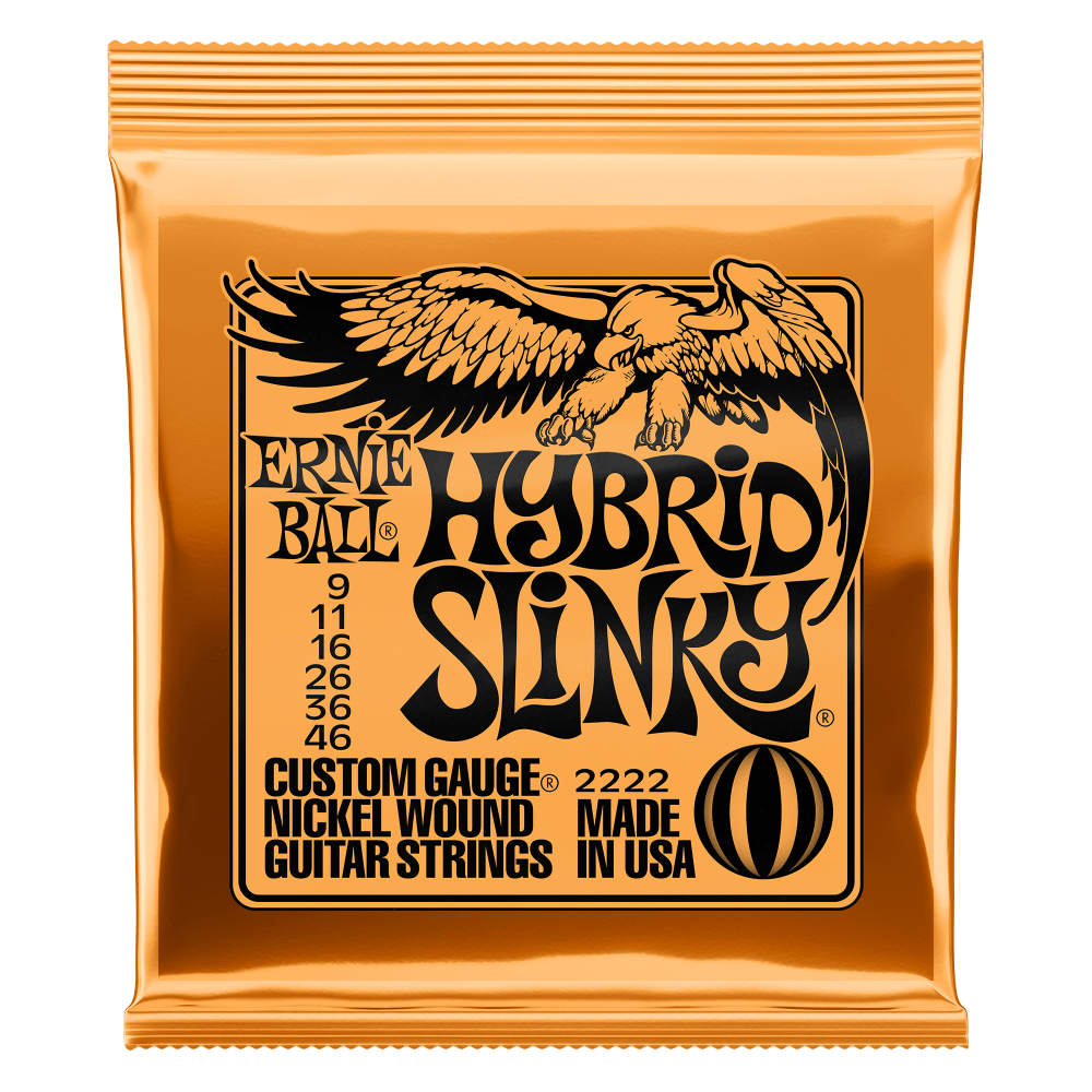 Ernie Ball Hybrid Slinky Nickel Wound Strings 9 46