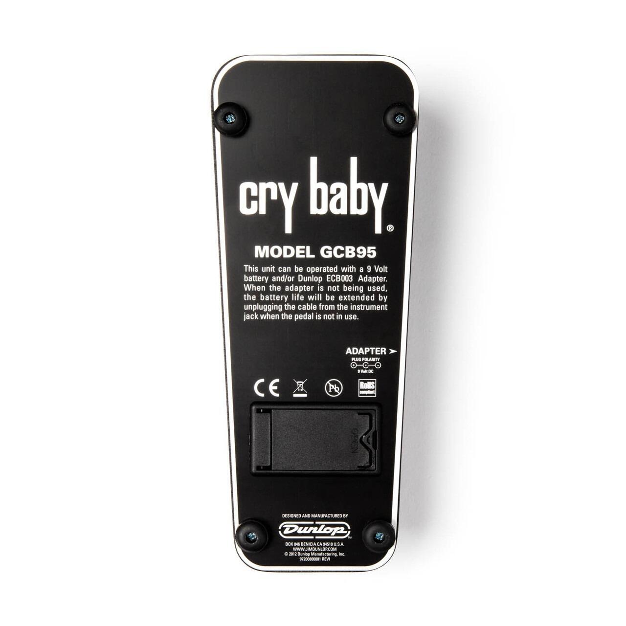 ワウペダル Jim Dunlop GCB-95 CRYBABY MOD-