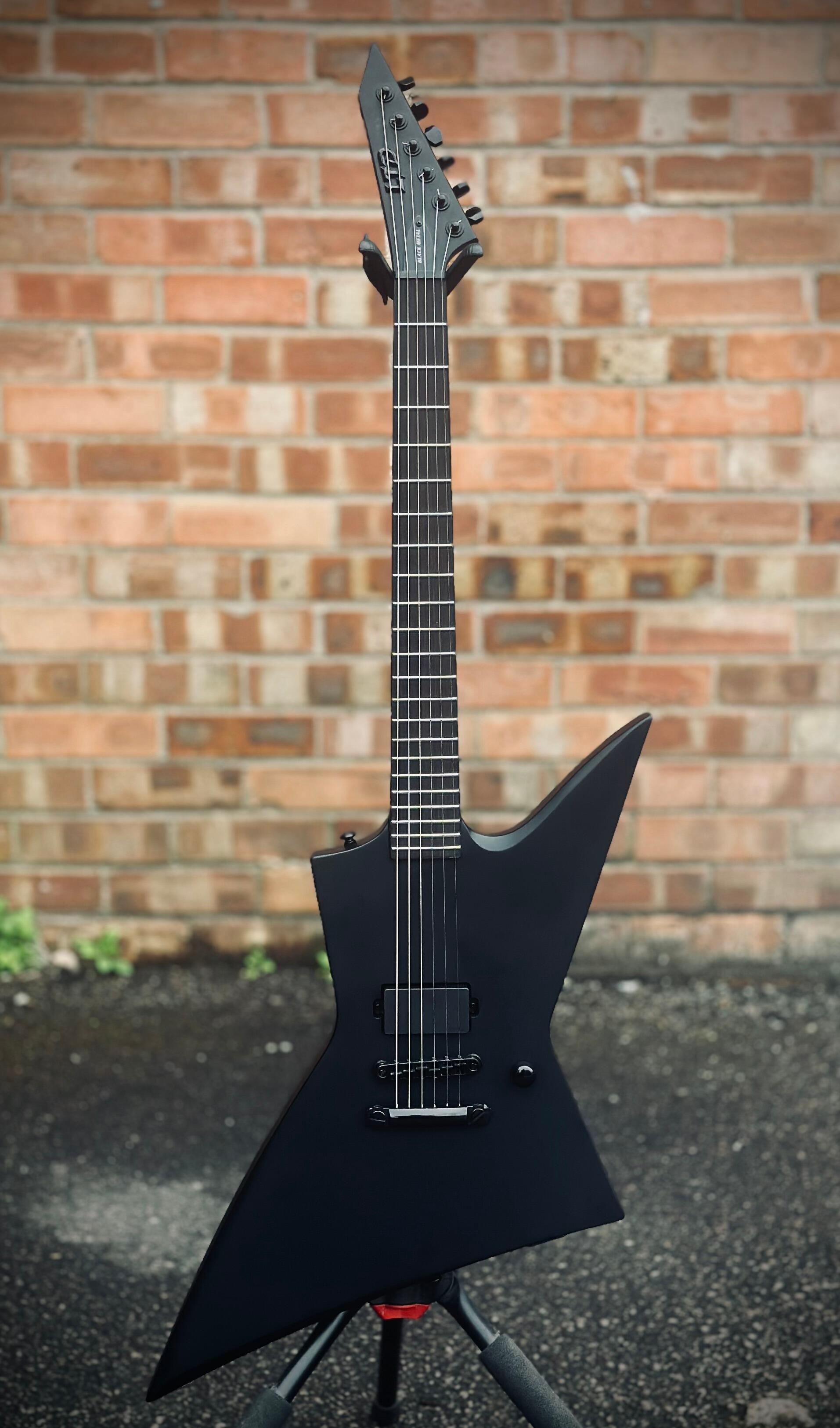 ESP LTD - EX Black Metal - Black Satin - B Stock