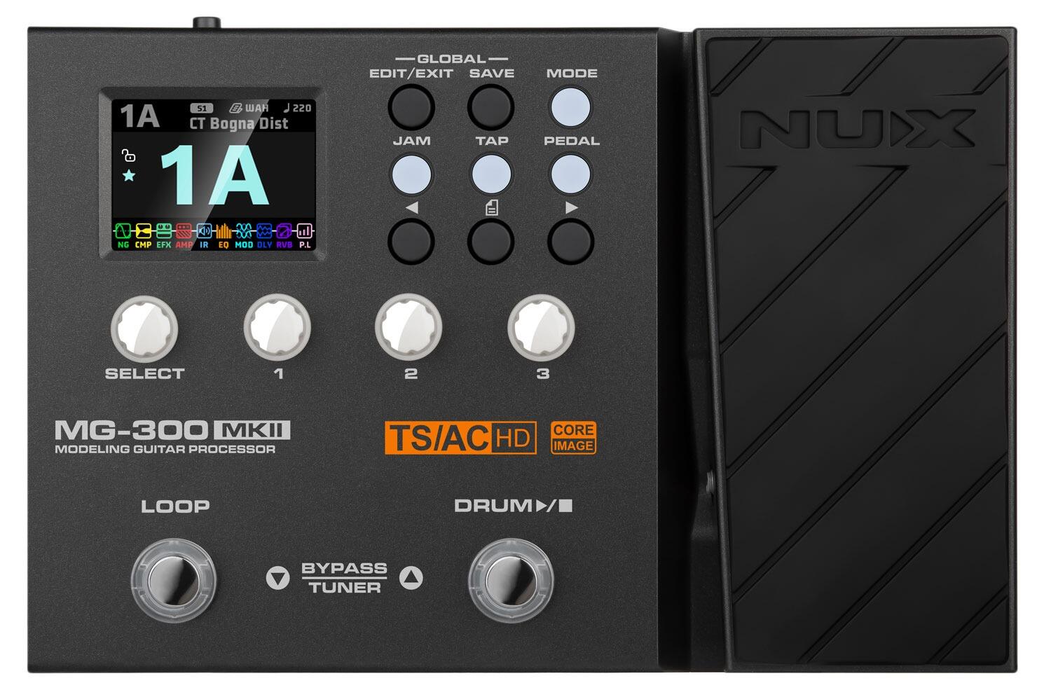 NUX MG-300 モデリングギタープロセッサー NUX - MG-300 MKII Modeling Guitar Processor