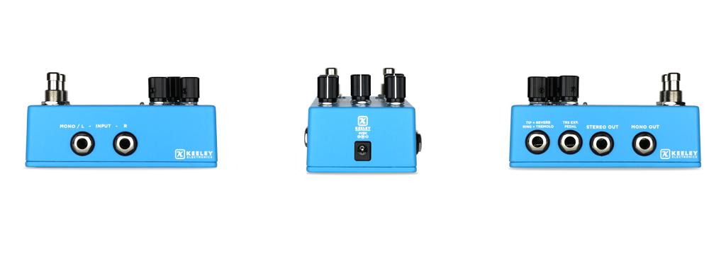Keeley - Hydra Stereo Reverb and Tremolo Pedal