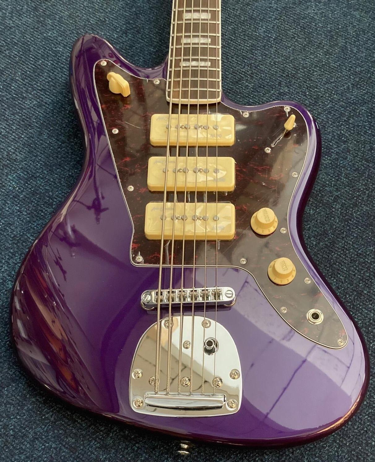 Revelation RJT 60B 6 String Bass Vibrant Purple