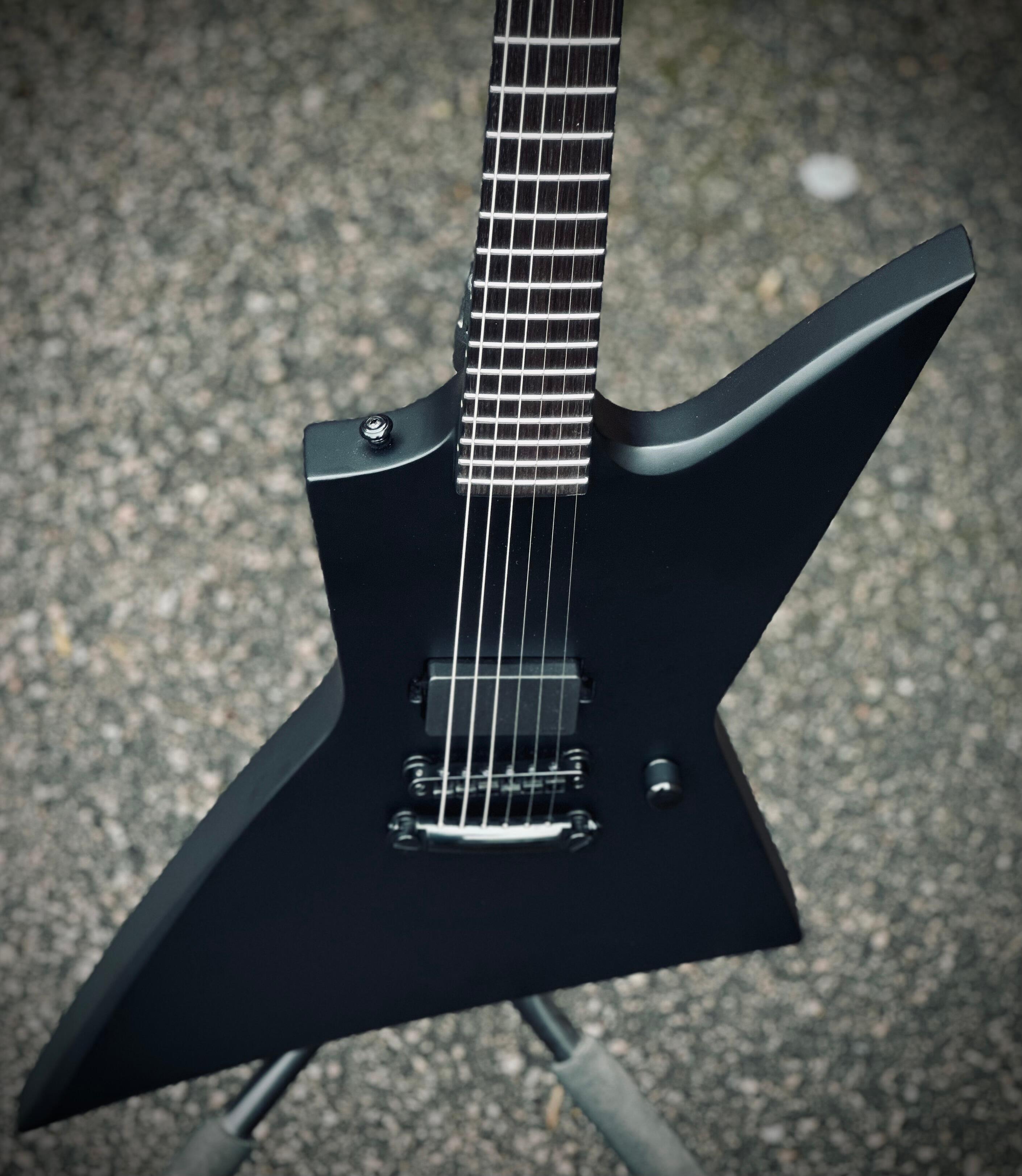 ESP LTD - EX Black Metal - Black Satin - B Stock
