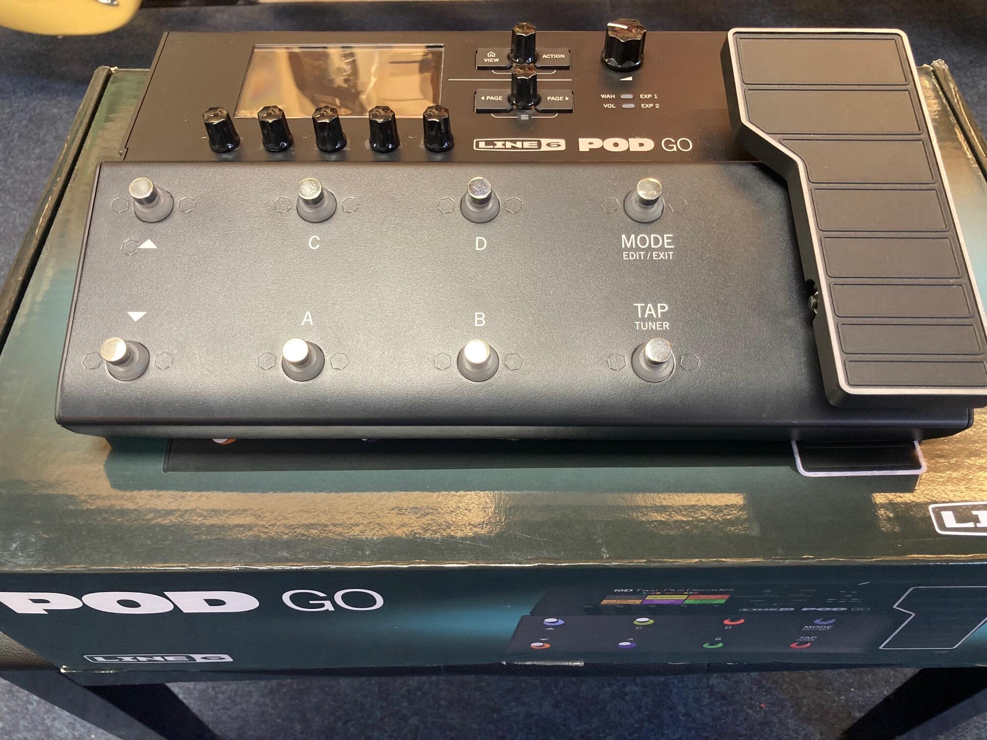 Pod Line Six Line 6 - Pod Go Multi-Effects pre owned