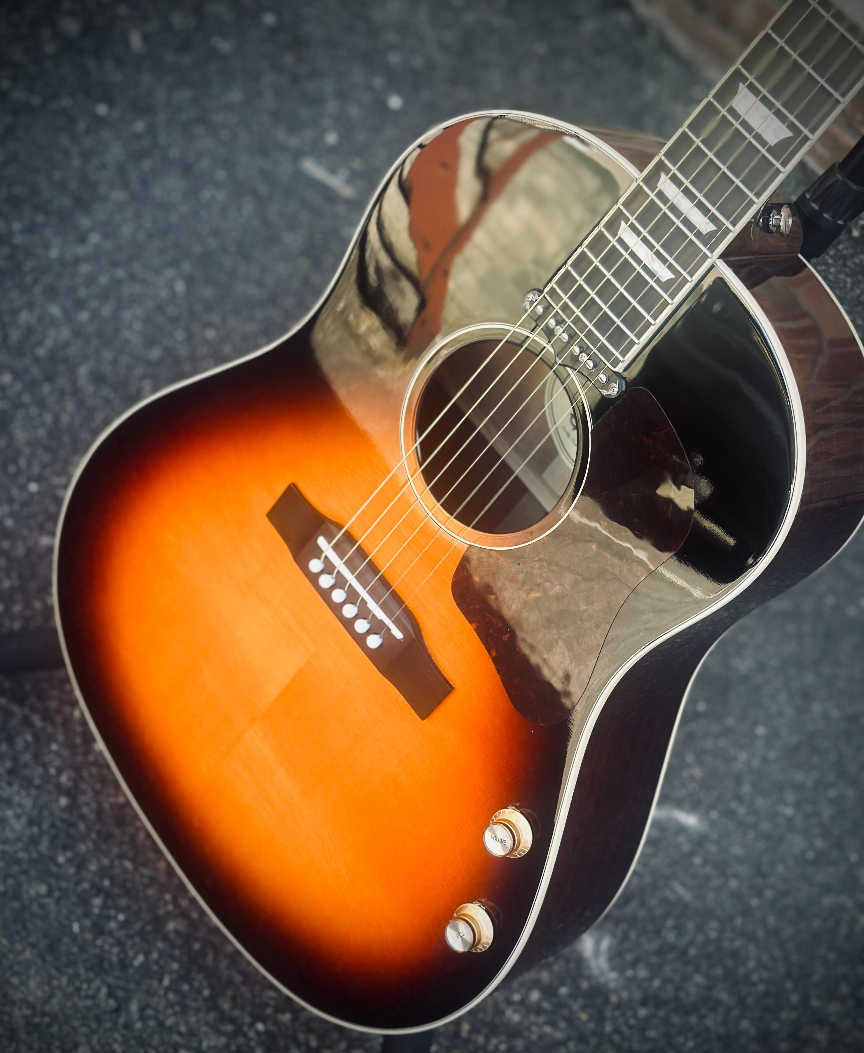 Epiphone - Limited Edition EJ-160E Vintage Sunburst Pre Owned