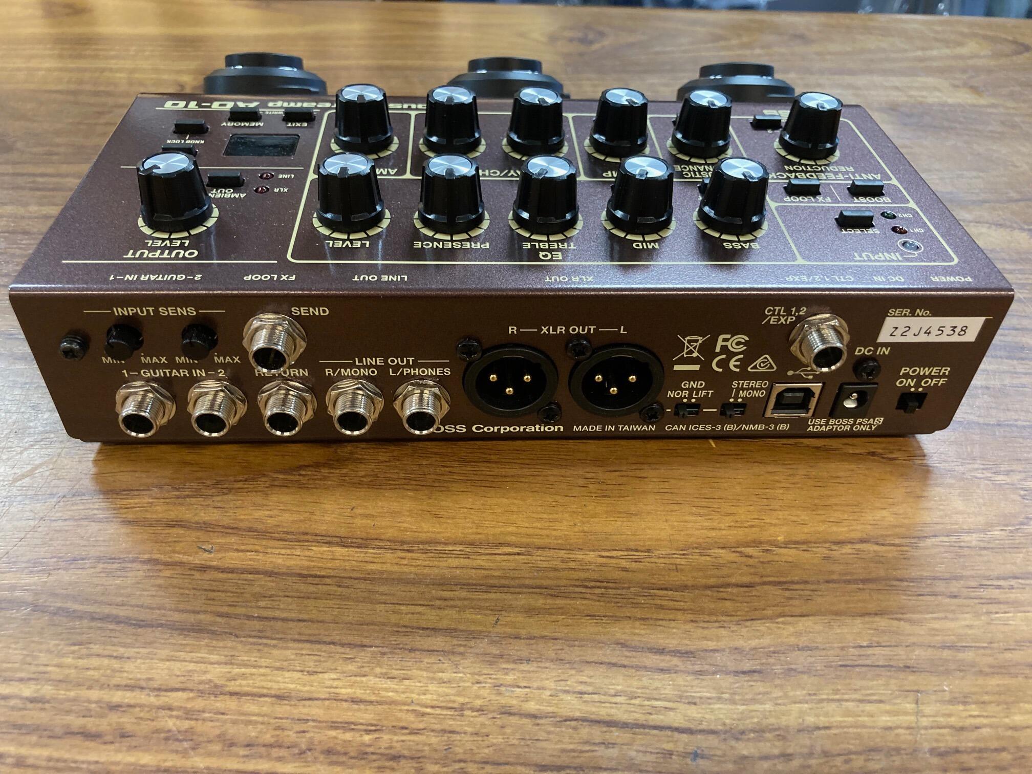 Boss - AD-10 Acoustic Preamp - Pre owned