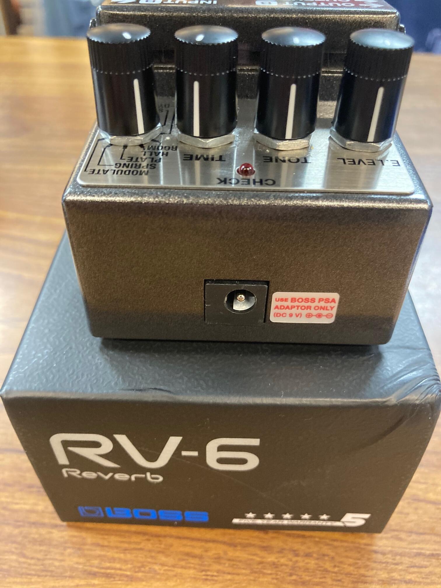 Boss - RV-6 Digital Reverb Pedal - Pre owned