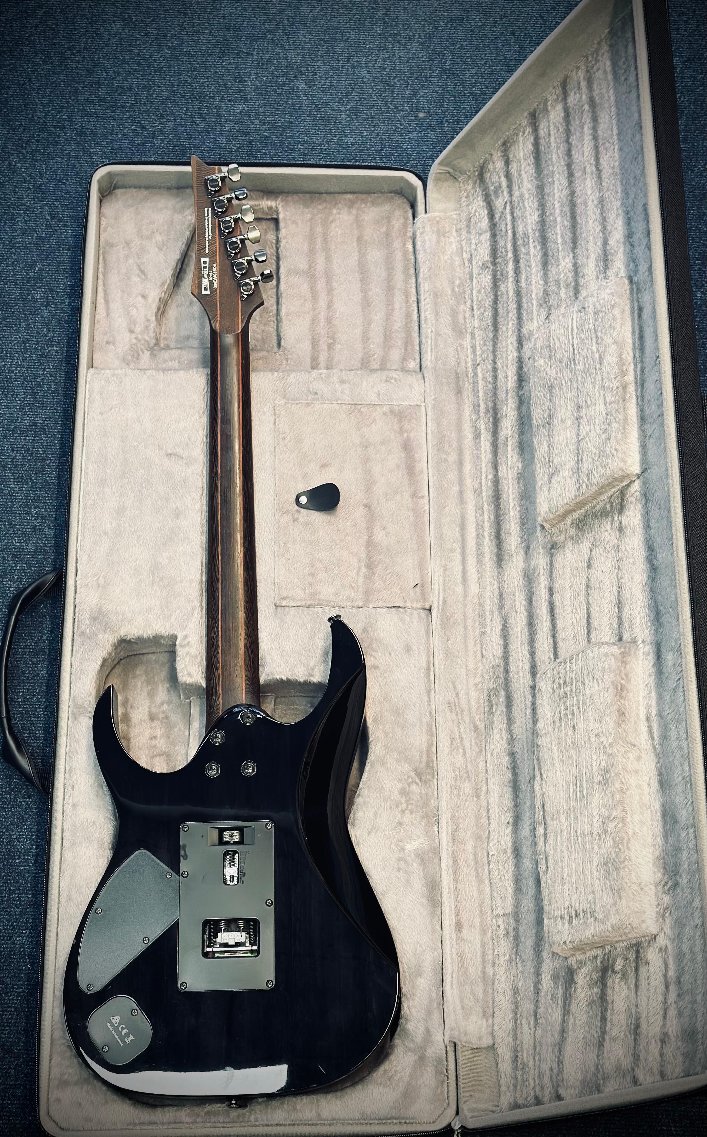 Ibanez - Premium RG970WQMZ - 2015 - Black Ice Burst - Pre Owned