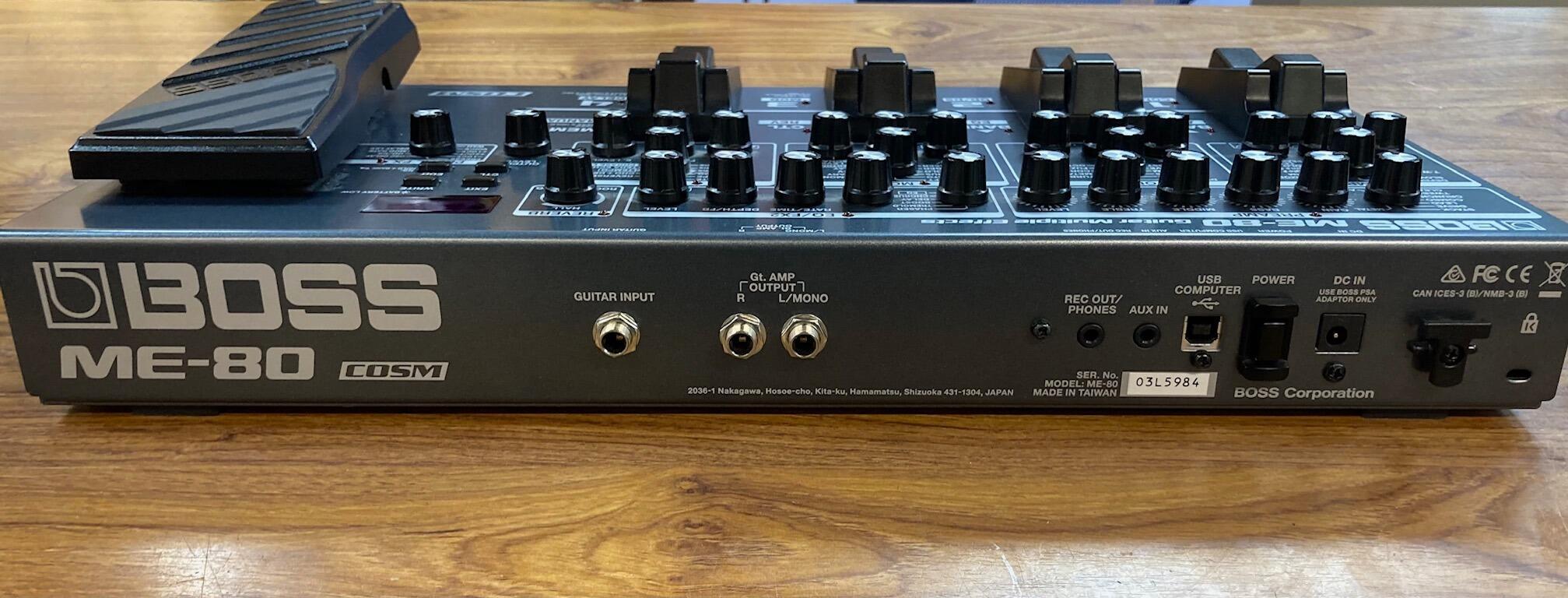 Boss - ME-80 Multi Effects Pedal - Pre owned