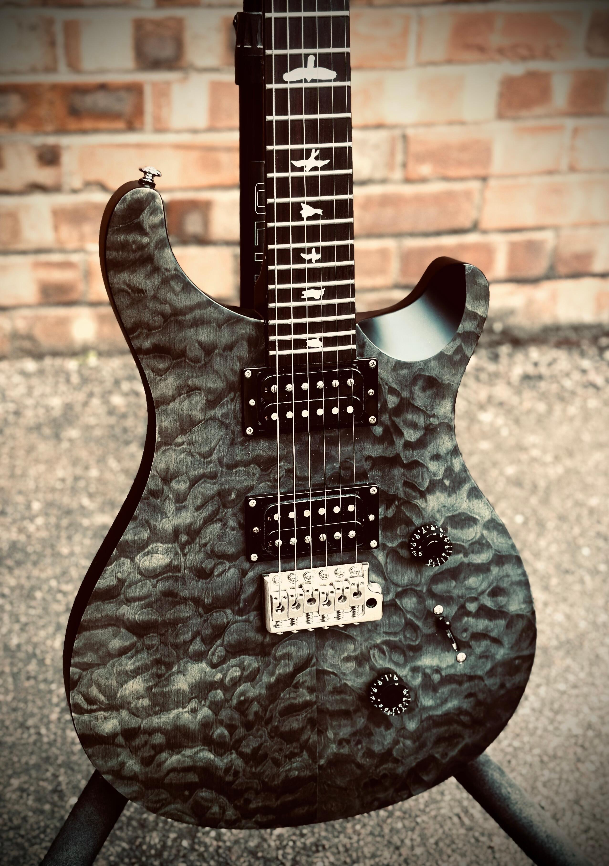 PRS - LTD Edition SE Custom 24 Quilt Stealth 2018 - Pre owned