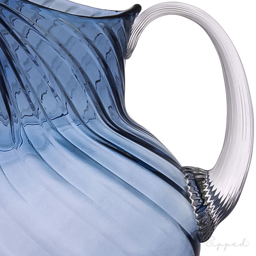 Anna von Lipa Swirl Jug | 2L | Blue Smoke