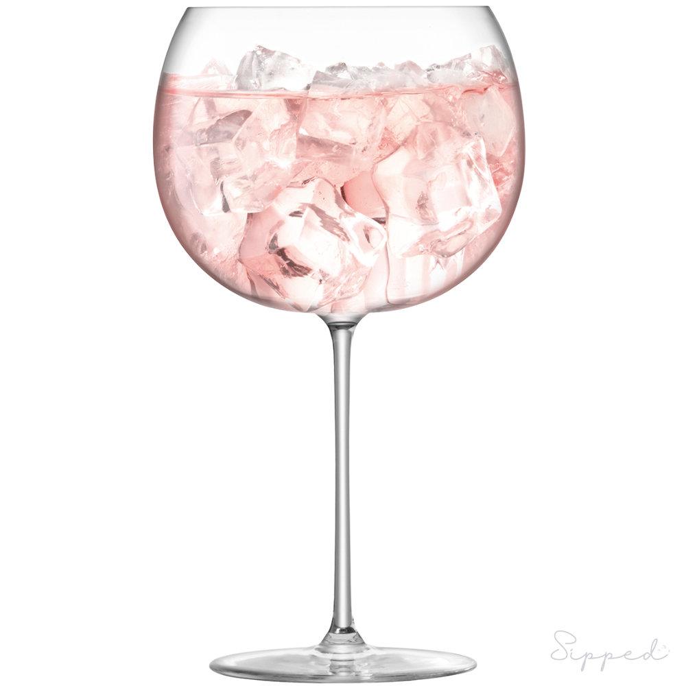 LSA International Borough Balloon Glass | Set of 6 | Clear