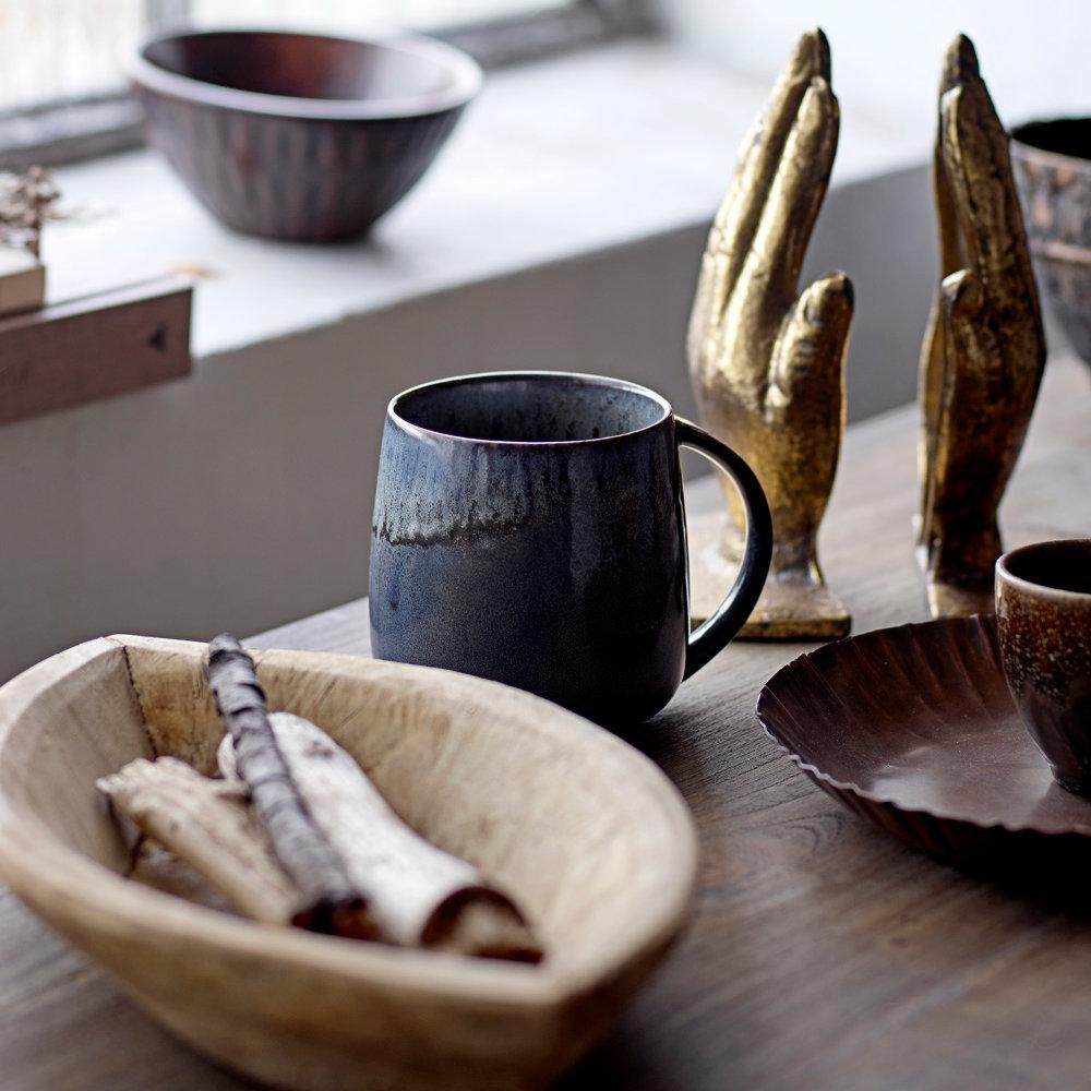 Bloomingville Cloe Stoneware Mugs | Multi Coloured