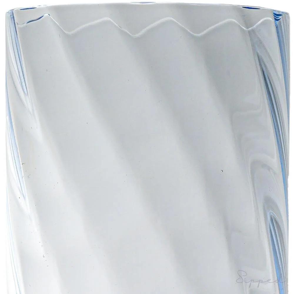 Anna von Lipa Swirl Long Drink | Baby Blue