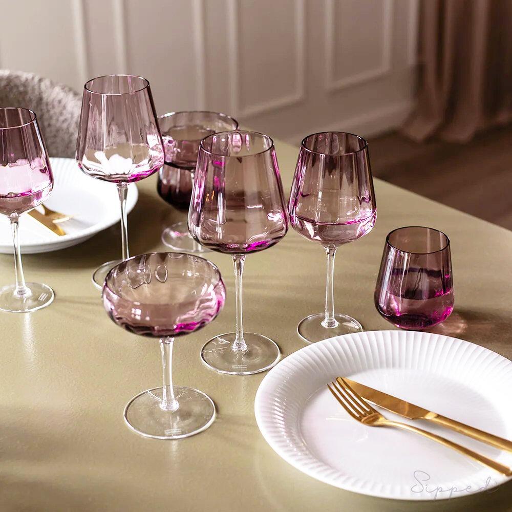Specktrum Meadow Red Wine Glass | Plum
