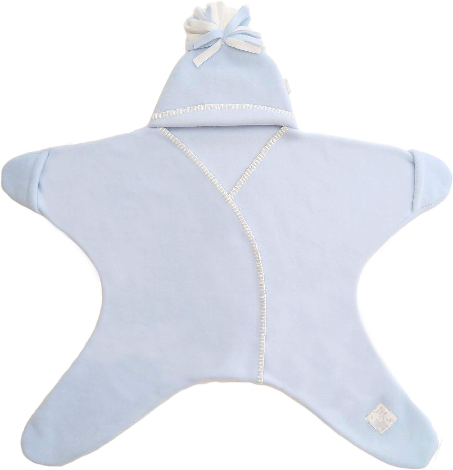 Pale Blue Medium Starsnug Star Baby Wrap