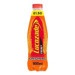 Lucozade Energy Original 900ml PMP1.50 12x900ml