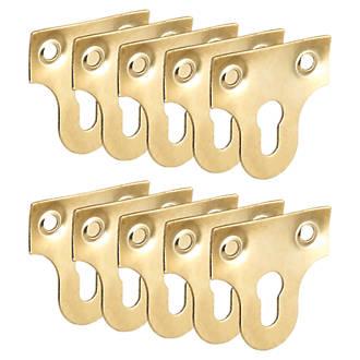 Slotted Mirror Plates 38mm Pack Of 10