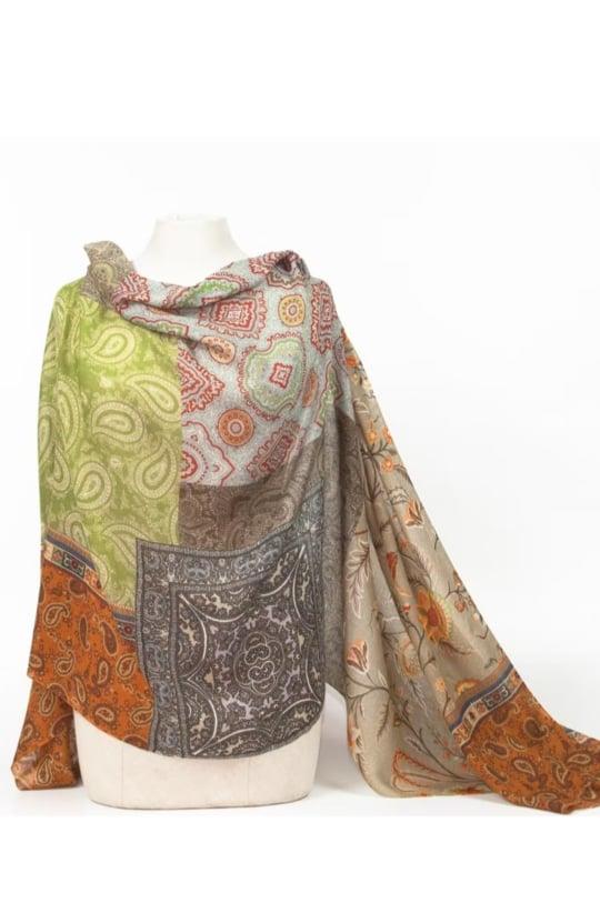 Paisley Floral Wool ladies /shawl