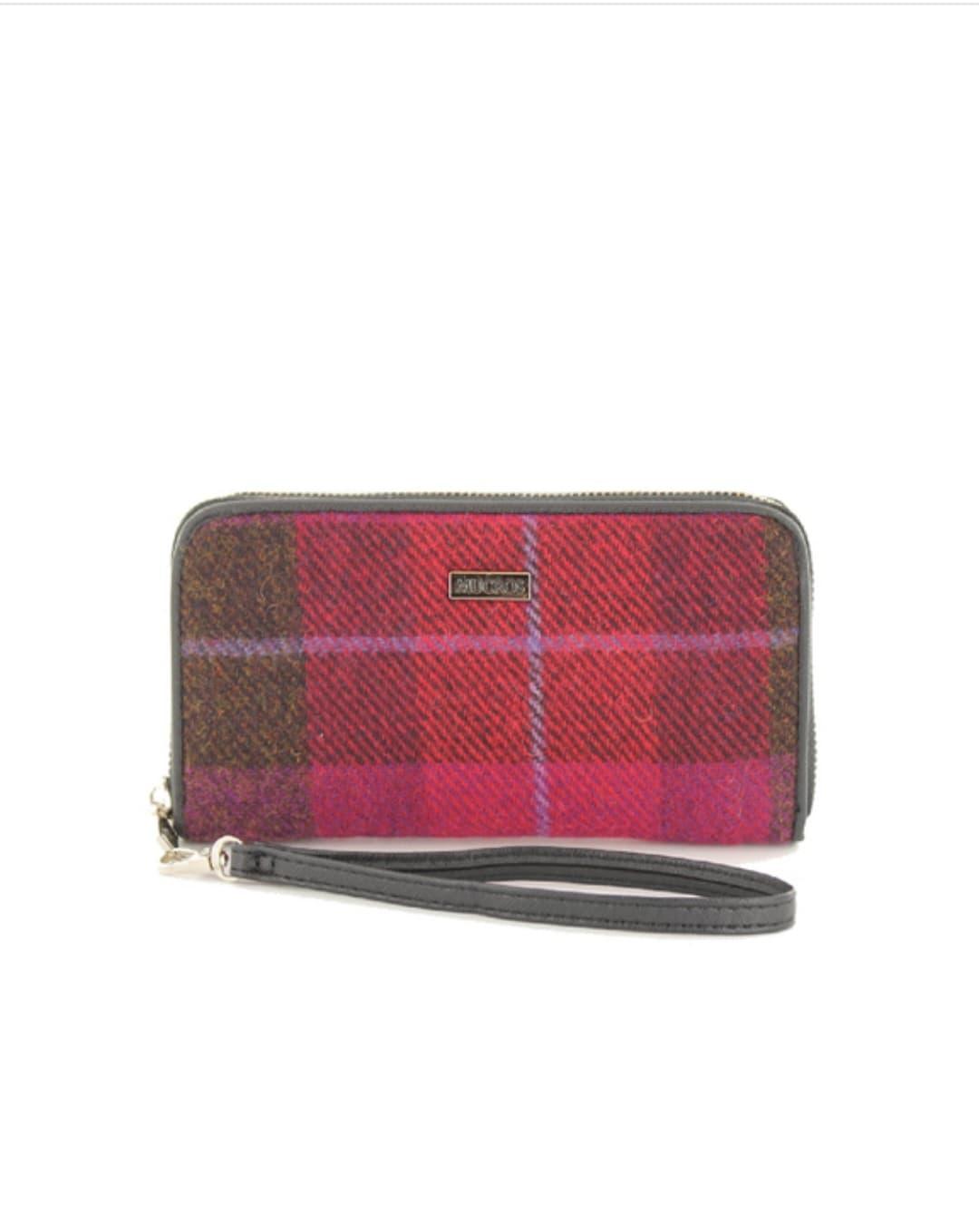 tweed pink purse