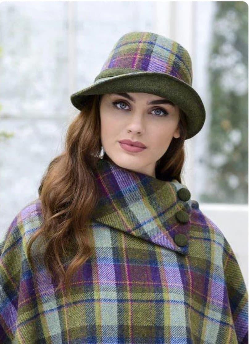 tweed hat heather