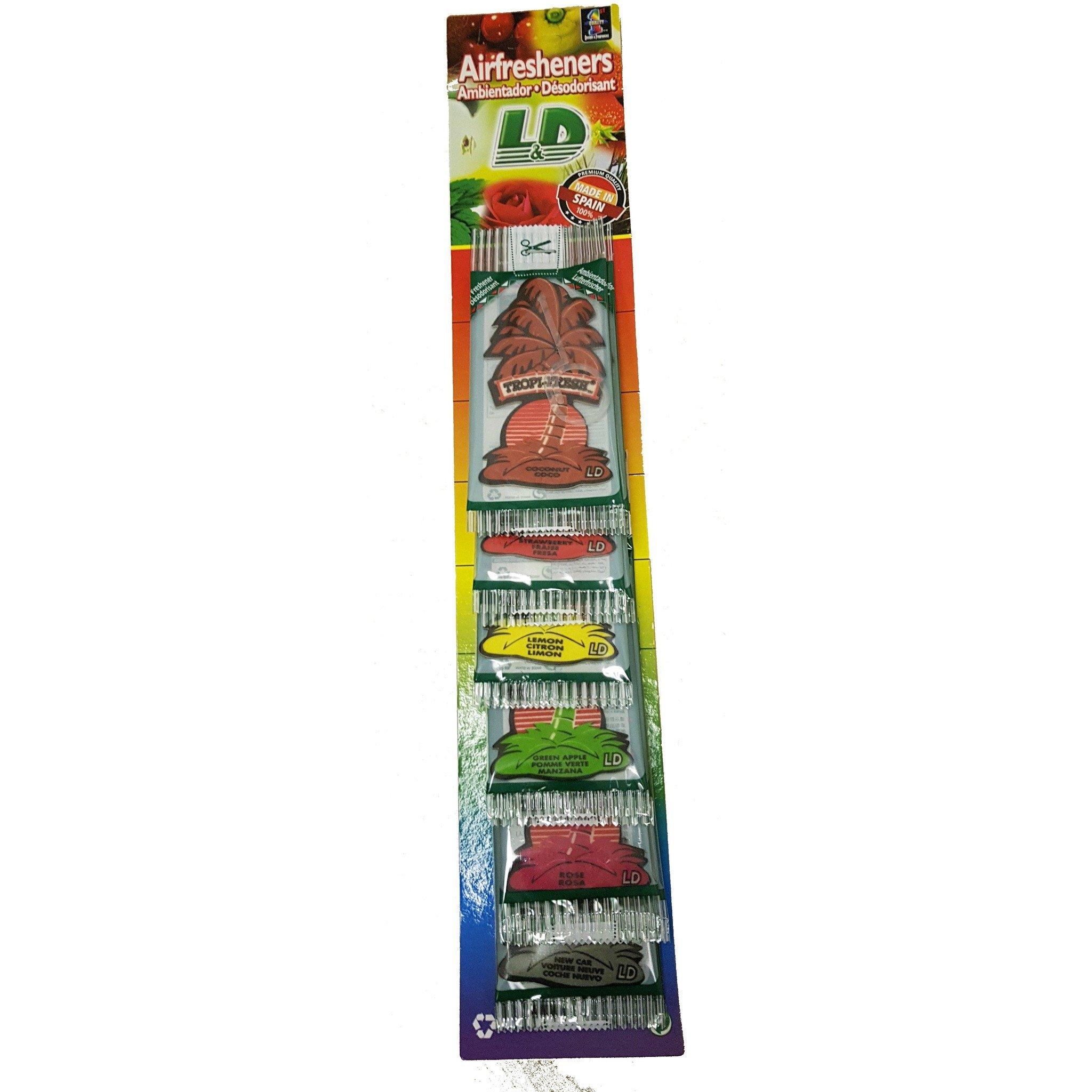 Hanging Air Fresheners strip of 12 - Parma Automotive