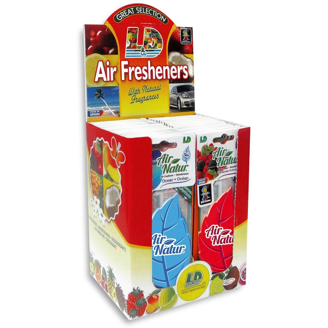 Box of 50 Hanging Air Fresheners - Parma Automotive