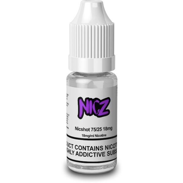 75VG Nicotine Shots by Nicz