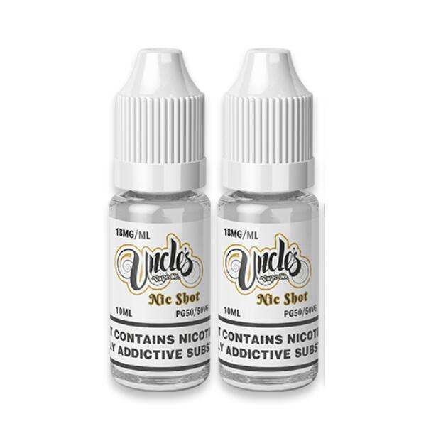 Uncles Vape Co Nic Shots
