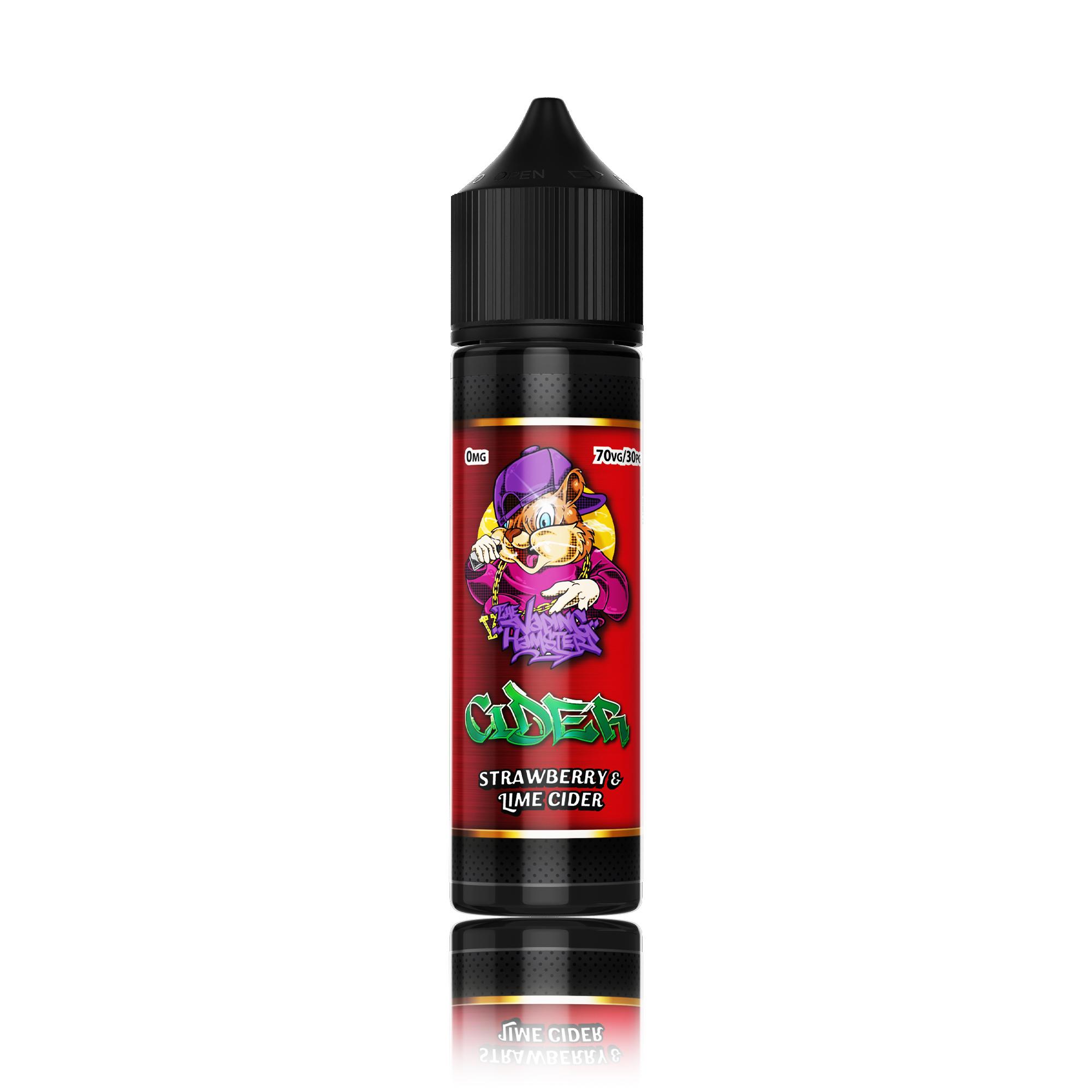 Strawberry & Lime Cider by The Vaping Hamster E-Liquid