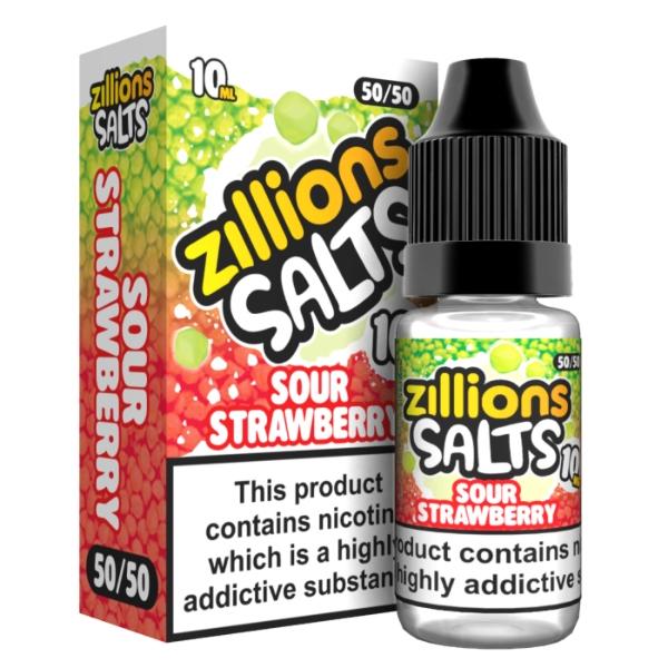 Sour Strawberry by Zillions Salts