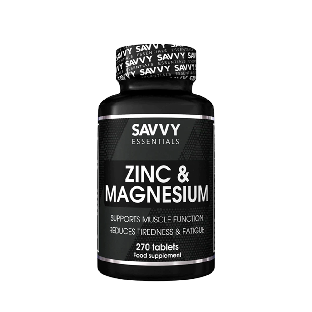 Savvy Essentials Zinc & Magnesium 270 Tablets SSP UK