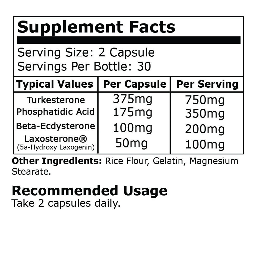 Black Mamba Mamba Muscle Ingredients